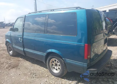 2000 Chevrolet Astro из США, поврежденный, VIN 1GNDM19W6YB120816